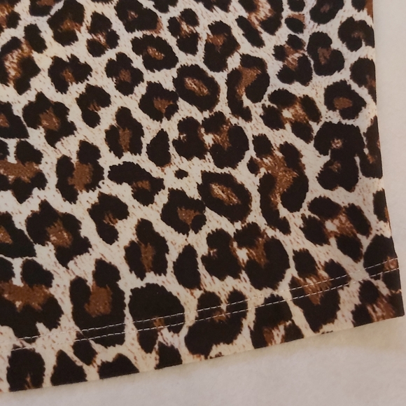 050. Leopard Print Crop Spaghetti Straps Camisole  Size S - Picture 12 of 16